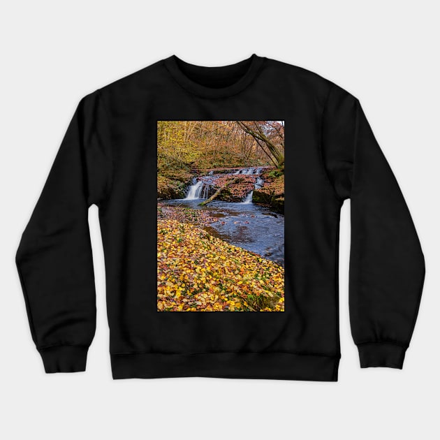 Afon Nedd Fechan, Brecon Beacons Crewneck Sweatshirt by dasantillo